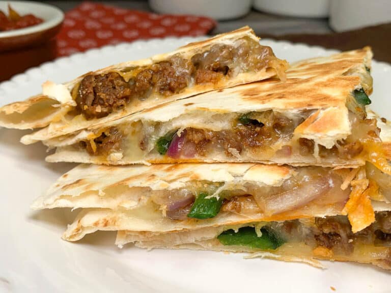 chorizo quesadillas