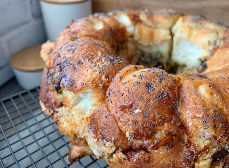 swiss onion bread ring