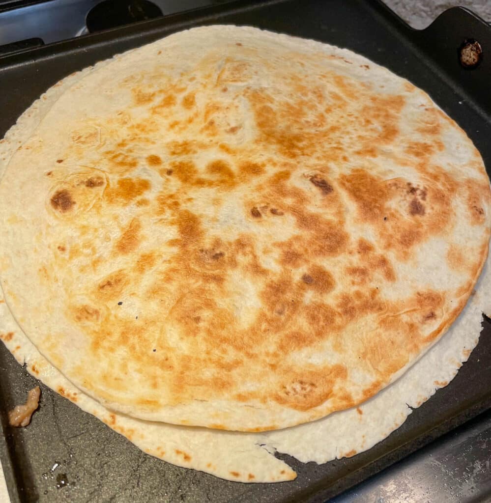 pulled pork quesadilla