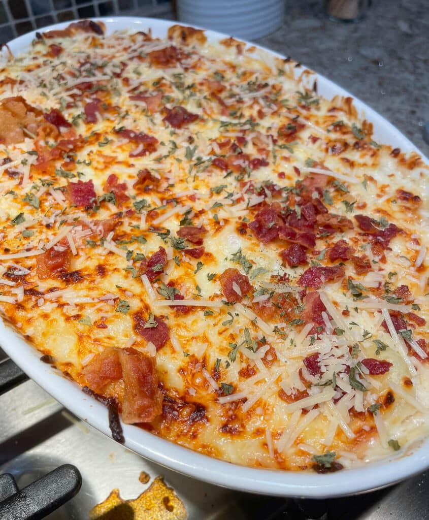 gnocchi ready to serve