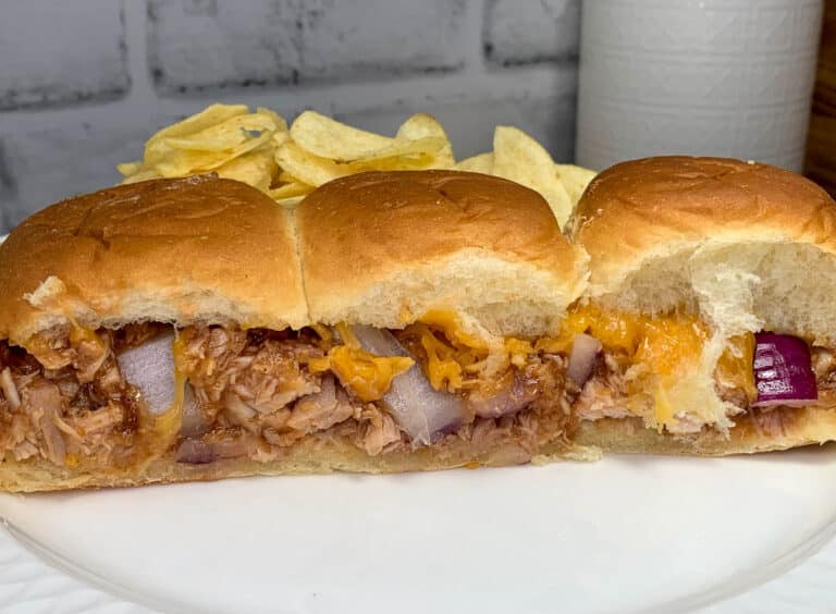 bbq chicken sliders