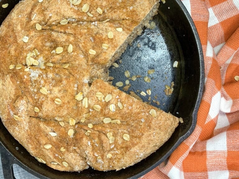whole wheat skillet bread