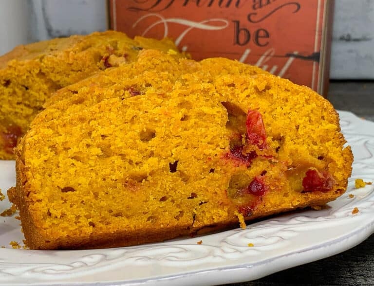 pumpkin cranberry bread