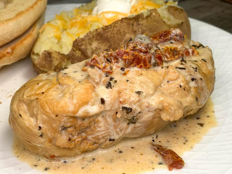 slow cooker sun-dried tomato chicken