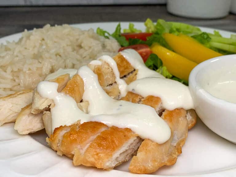 garlic feta sauce