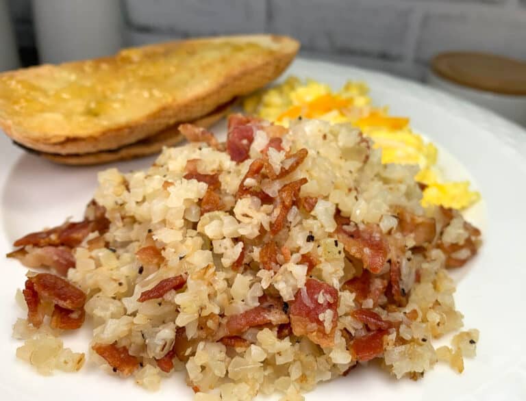 keto bacon hash