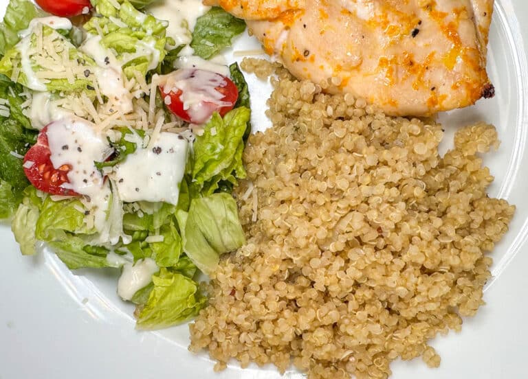 gluten free dilly quinoa