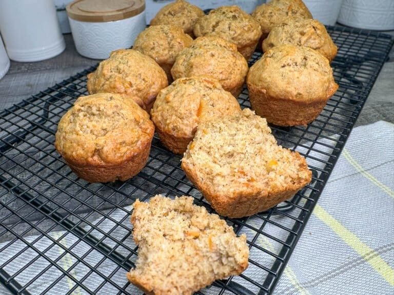 orange marmalade muffins