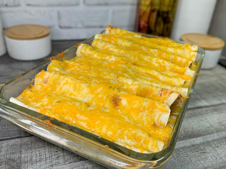 bean turkey enchiladas