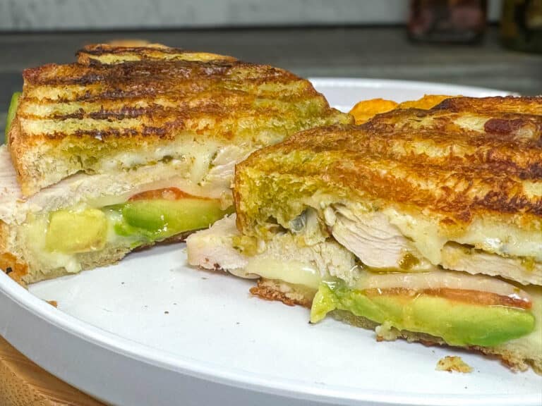 turkey pesto panini