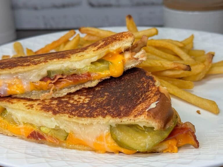 Dill Pickle Bacon Grilled Cheese
