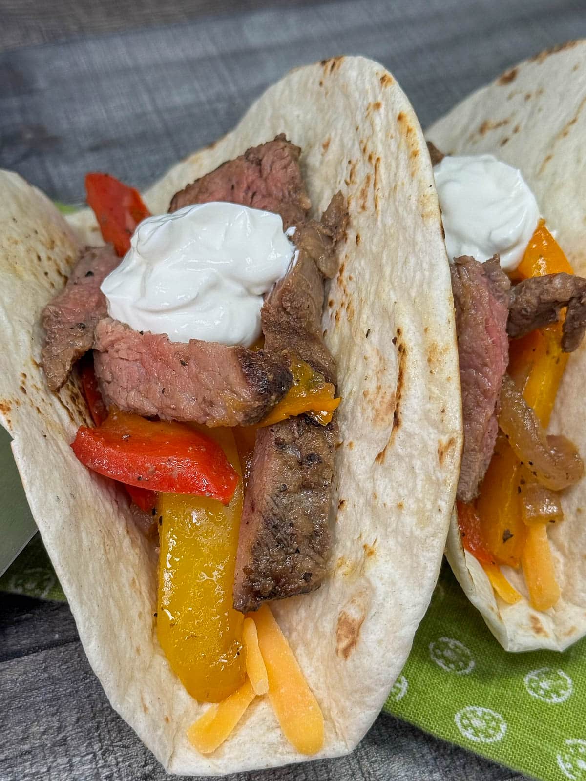 tri-tip fajitas