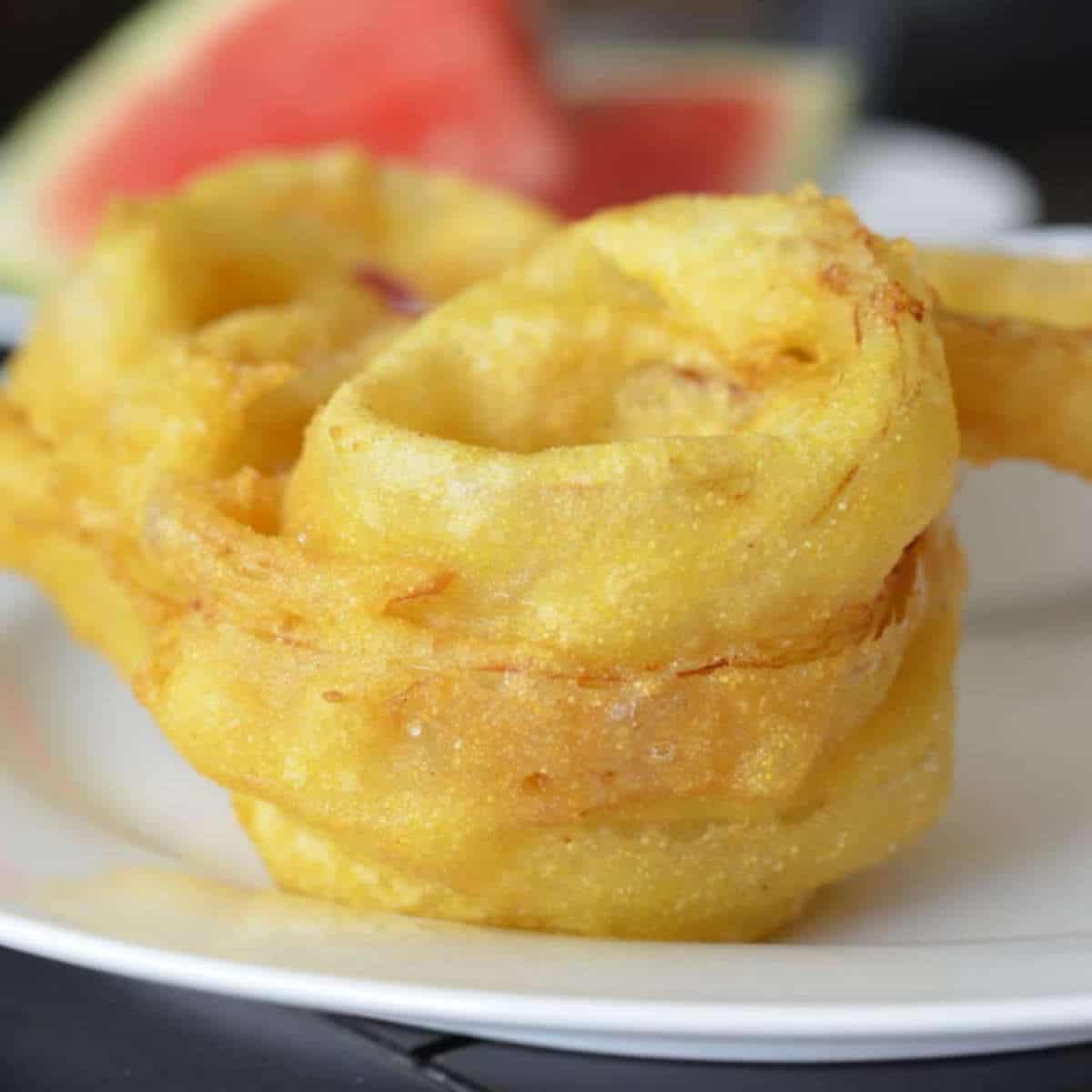 Beer Batter Onion Rings