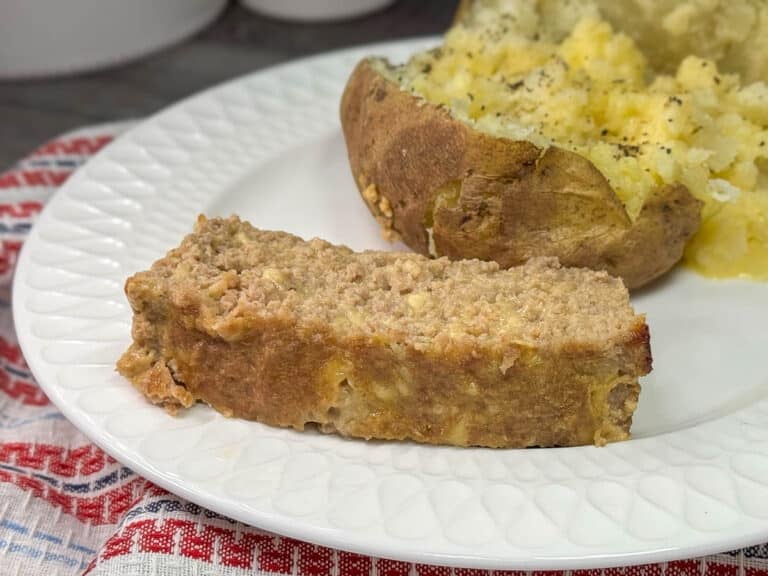 gouda stuffed turkey meatloaf