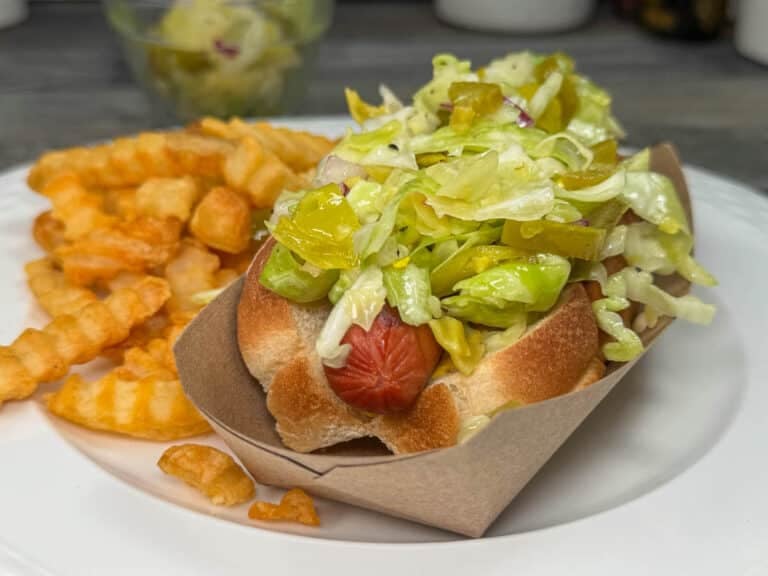 pepper slaw for hot dogs