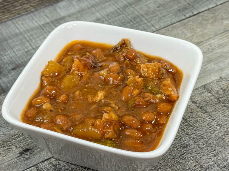 pulled pork baked beans