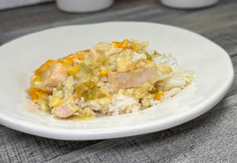 turkey cheddar rice bake