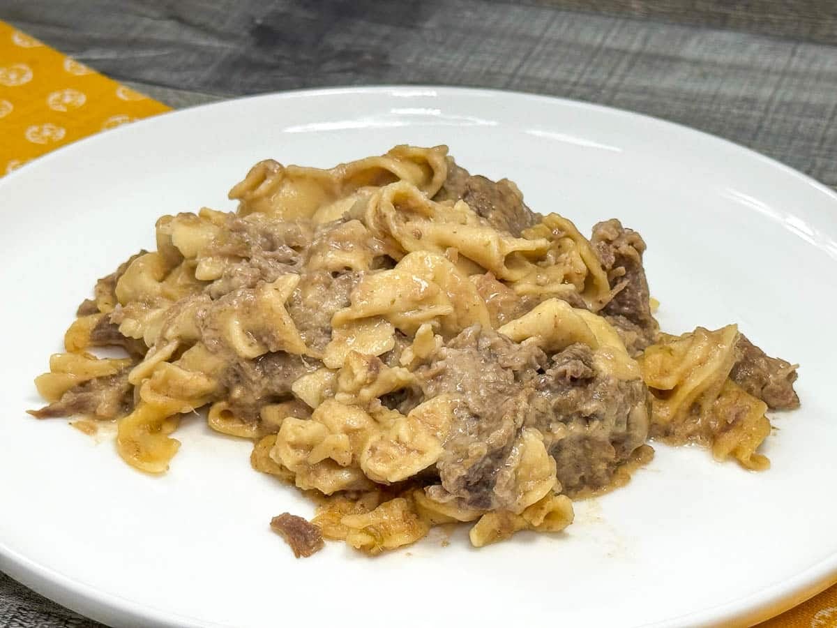 oven beef and noodles