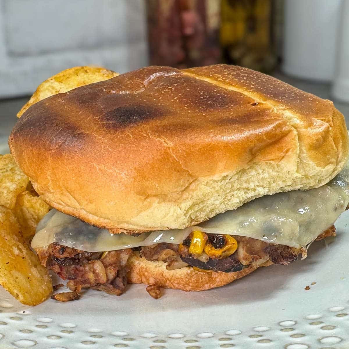 Spicy Black Bean Burgers