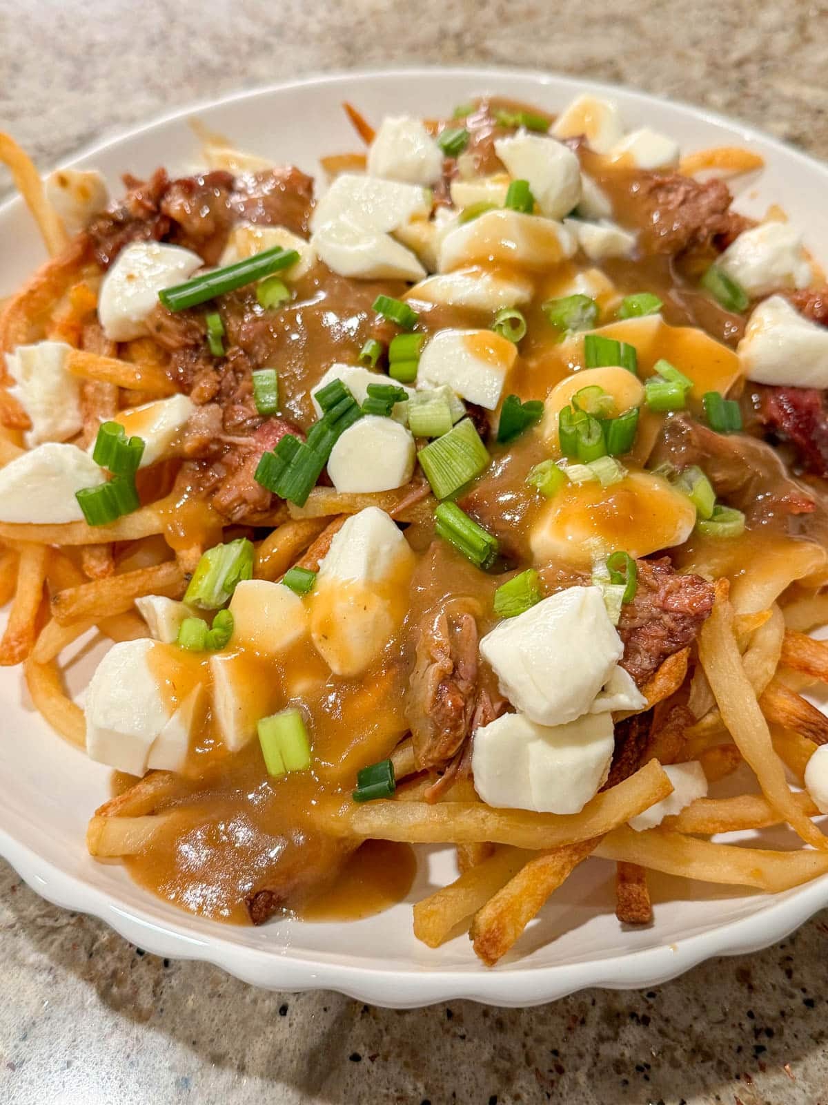 bbq pulled pork poutine