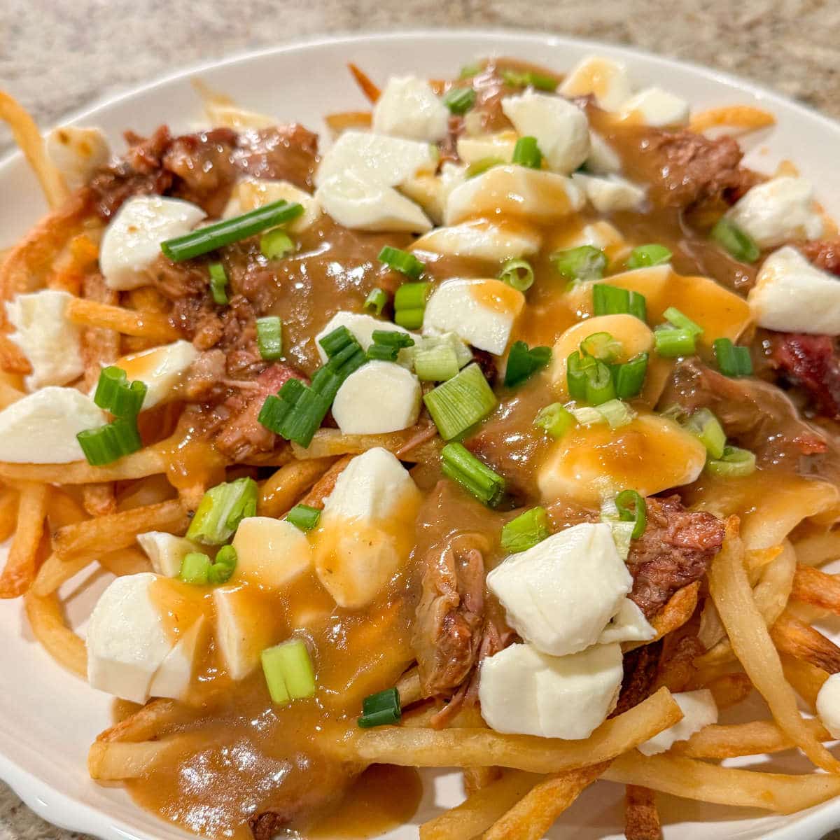 BBQ Pulled Pork Poutine