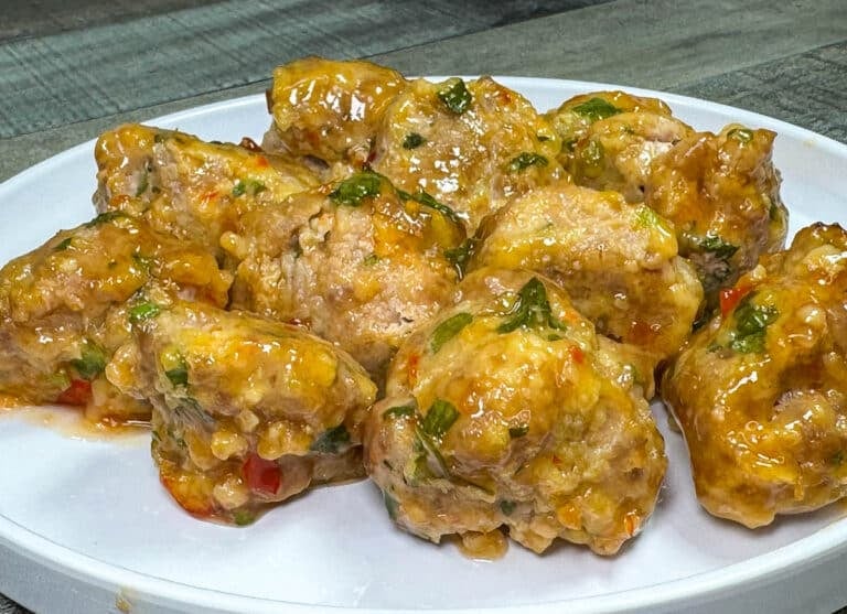 sweet chili meatballs