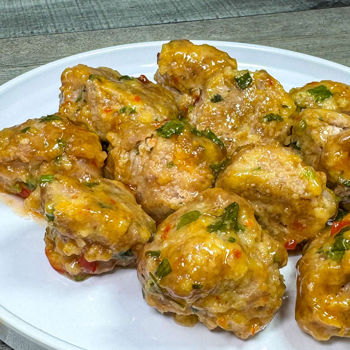 Sweet Chili Turkey Meatballs